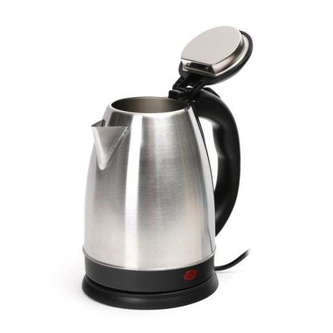 OMEGA ELECTRIC KETTLE CZAJNIK ELEKTRYCZNY 1500W STAINLESS STEEL BRUSHED FINISH INOX [45189]