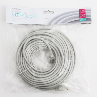 OMEGA KABEL SIECIOWY UTP CAT5E PATCH CORD RJ45 20M [43659]