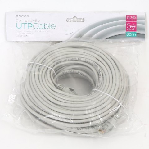 OMEGA KABEL SIECIOWY UTP CAT5E PATCH CORD RJ45 30M [43660]