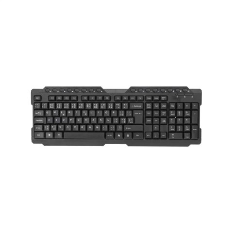 OMEGA KEYBOARD CZ BLACK [44451] TE