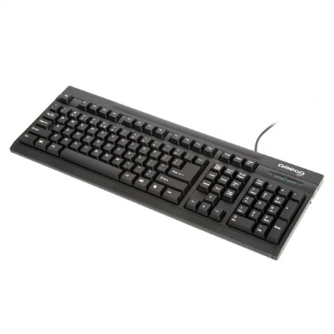 OMEGA KEYBOARD CZ BLACK [56505] TE