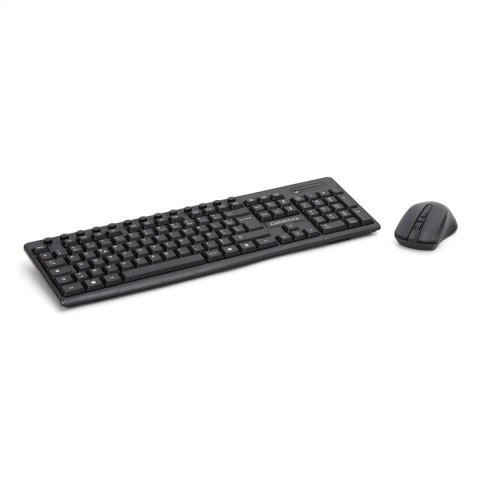 OMEGA KEYBOARD FR (Azerty) + MOUSE ZESTAW BEZPRZEWODOWY BLACK [45732]