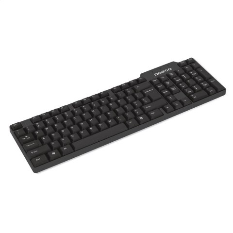 OMEGA KEYBOARD KLAWIATURA BG BULGARIAN BLACK [43577]