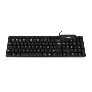 OMEGA KEYBOARD KLAWIATURA PRZEWODOWA CZ SK CZECH AND SLOVAK VERSION USB [45586]