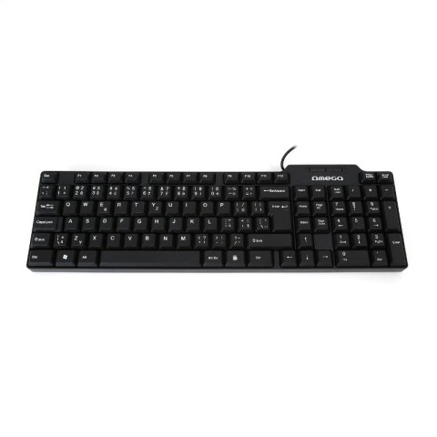 OMEGA KEYBOARD KLAWIATURA PRZEWODOWA CZ SK CZECH AND SLOVAK VERSION USB [45586]