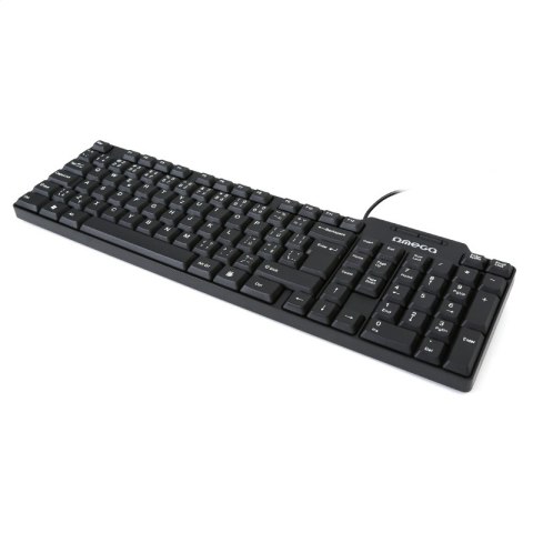 OMEGA KEYBOARD KLAWIATURA PRZEWODOWA CZ SK CZECH AND SLOVAK VERSION USB [45586]