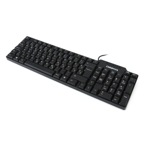 OMEGA KEYBOARD KLAWIATURA YU BLACK [42665]
