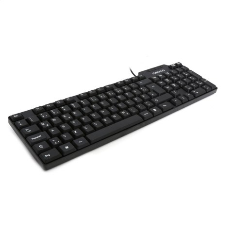 OMEGA KEYBOARD TASTATUR QWERTZ DE BLACK / SCHWARZ [42659]