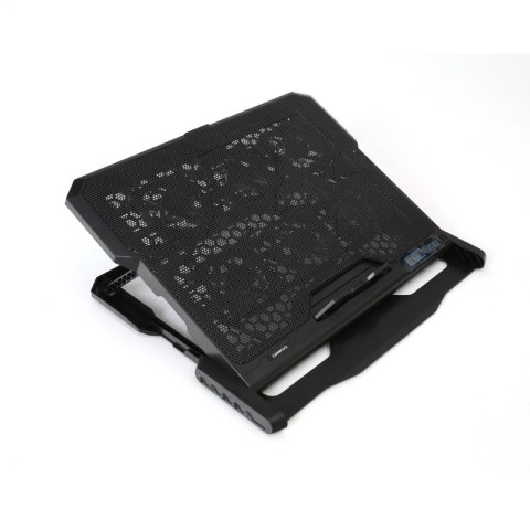 OMEGA LAPTOP COOLER PAD PODKŁADKA CHŁODZĄCA COOLWAVE 6X FAN BLACK 41250 TE
