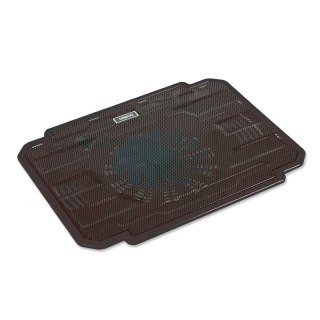 OMEGA LAPTOP COOLER PAD PODKŁADKA CHŁODZĄCA ICE BOX BLACK 14CM FAN USB PORT [41903] TE