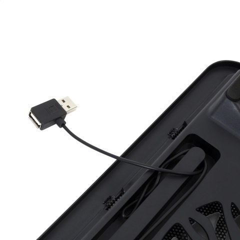 OMEGA LAPTOP COOLER PAD PODKŁADKA CHŁODZĄCA WIND 14 CM FAN BLUE 42428 TE