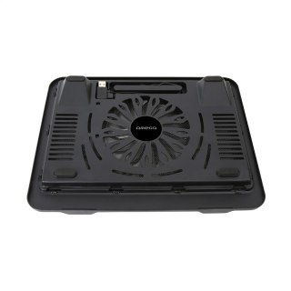 OMEGA LAPTOP COOLER PAD PODKŁADKA CHŁODZĄCA WIND 14 CM FAN RED TE