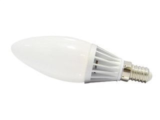 OMEGA LED BULB ŻARÓWKA LED ALUMINIUM 2700K E14 CANDLE 4W [41571] TE