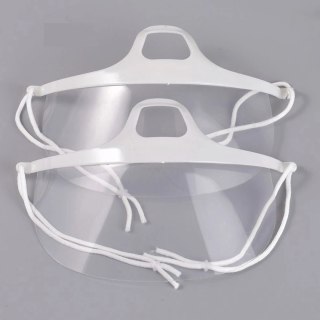 OMEGA MINI FACE SHIELD MASK PRZYŁBICA CLEAR PROTECTION SAFETY WORK 1 PCS [45486]