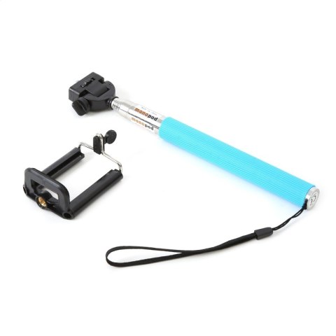 OMEGA MONOPOD - SPORT CAMERA TELESCOPIC POLE SELFIE STICK BLUE [43018] TE