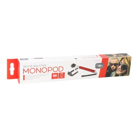 OMEGA MONOPOD - SPORT CAMERA TELESCOPIC POLE SELFIE STICK RED [43021]