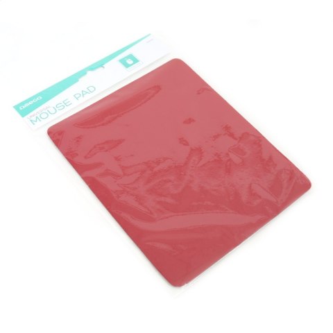 OMEGA MOUSE PAD PODKŁADKA POD MYSZ 180x220x2 MM RED [42124]