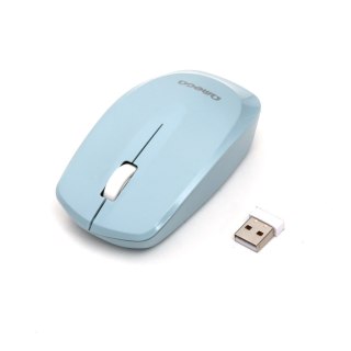 OMEGA MYSZ BEZPRZEWODOWA MOUSE WIRELESS 1200DPI LIGHT BLUE [45867]