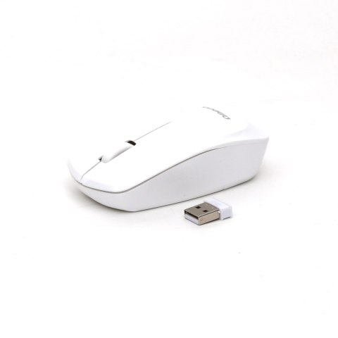 OMEGA MYSZ BEZPRZEWODOWA MOUSE WIRELESS 1200DPI WHITE [45865]