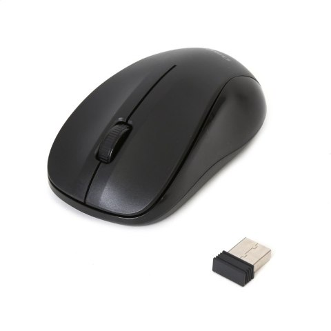 OMEGA MYSZ BEZPRZEWODOWA MOUSE WIRELESS BLACK [42978]