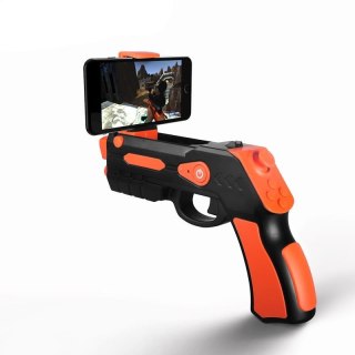 OMEGA REMOTE AUGMENTED REALITY GUN BLASTER BLACK+ORANGE [44351]