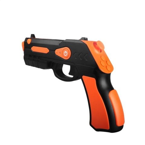 OMEGA REMOTE AUGMENTED REALITY GUN BLASTER BLACK+ORANGE [44351]