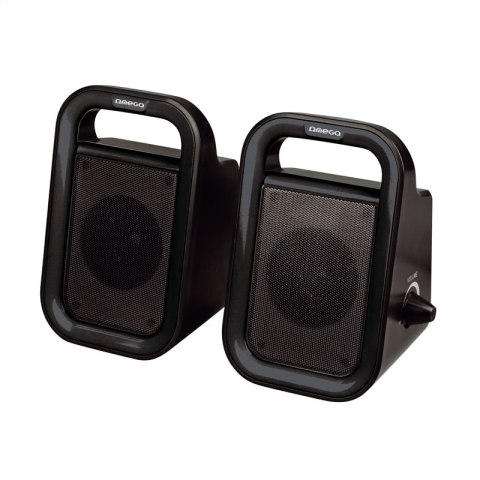 OMEGA SPEAKER GŁOŚNIK 2.0 2X3W RMS USB BLACK [43091] TE