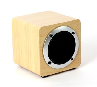 OMEGA SPEAKER GŁOŚNIK 4" 5W BLUETOOTH TWS WOODEN [44155] TE
