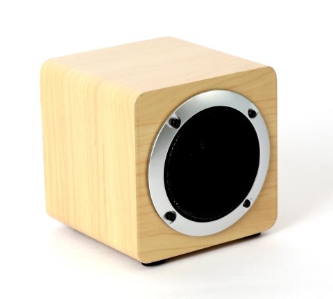 OMEGA SPEAKER GŁOŚNIK 4" 5W BLUETOOTH TWS WOODEN [44155] TE
