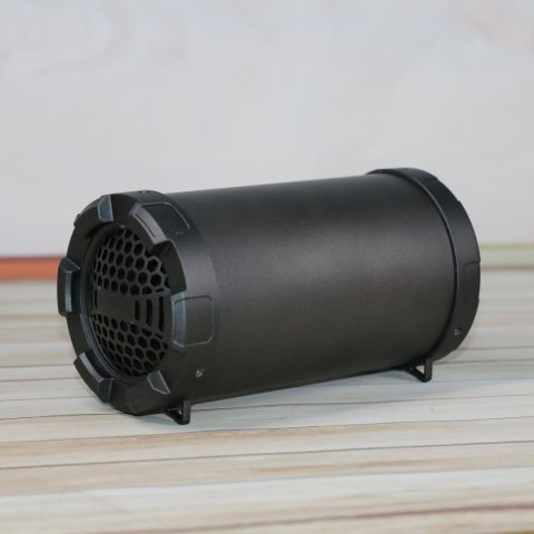 OMEGA SPEAKER GŁOŚNIK BAZOOKA 5W BLUETOOTH BLACK RUBBER [44160]