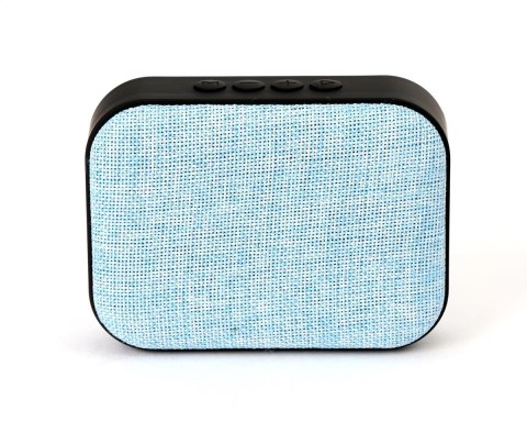 OMEGA SPEAKER GŁOŚNIK BLUETOOTH V4.1 FABRIC BLUE RMS 5W [44331] TE