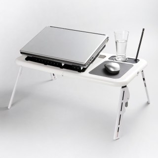 OMEGA STOLIK POD NOTEBOOK / OMEGA SMART TABLE FOR NOTEBOOKS WHITE (42009)