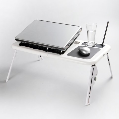 OMEGA STOLIK POD NOTEBOOK / OMEGA SMART TABLE FOR NOTEBOOKS WHITE (42009)