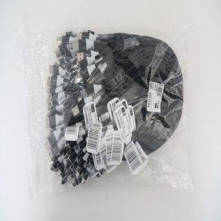 OMEGA MICRO USB TO USB FABRIC BRAIDED CABLE KABEL 2A 1M POLYBAG BLACK [44173]