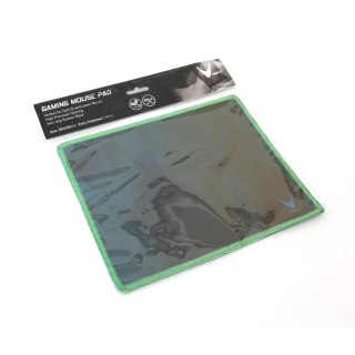 OMEGA VARR PRO-GAMING MOUSE PAD PODKŁADKA POD MYSZ 200X240X1 5MM BLACK+ GREEN EDGE [43231] TE