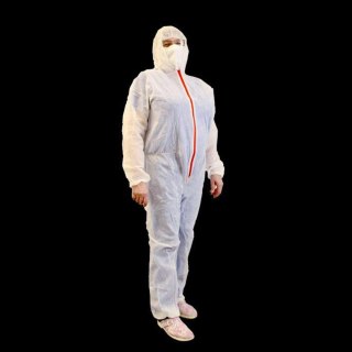 OMEGA VIRUS OVERALL KOMBINEZON OCHRONNY POLYPROPYLENE 30 WHITE L/XL SIZE [45322]
