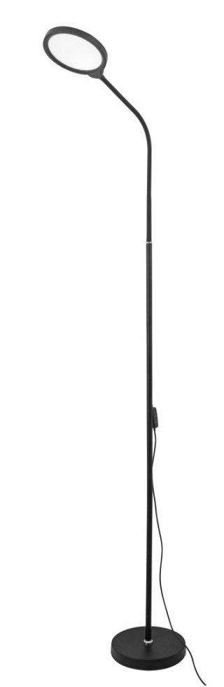 PLATINET 2IN1 DESK/FLOOR LAMP LAMPA BIURKOWA/PODŁOGOWA SCOPE 10W, 87 LED, 500 LM, WITH ADAPTER BLACK [46026]