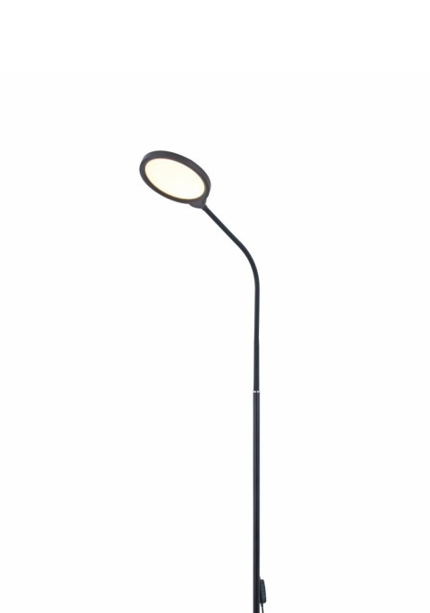 PLATINET 2IN1 DESK/FLOOR LAMP LAMPA BIURKOWA/PODŁOGOWA SCOPE 10W, 87 LED, 500 LM, WITH ADAPTER BLACK [46026]