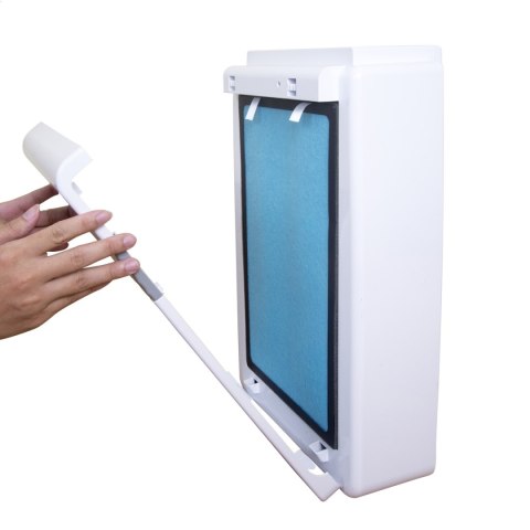PLATINET AIR PURIFIER OCZYSZCZACZ POWIETRZA HEPA 13 IONIZER FAN SPEED TIMER AIR QUALITY PM2,5 WHITE 45068