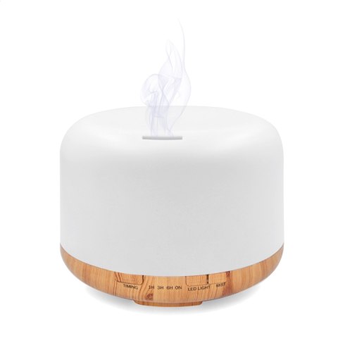 PLATINET AROMA DIFFUSER HUMIDIFIER NAWILŻACZ POWIETRZA RGBW MILKY WOOD + 10 ML LAVENDER ESSENTIAL OIL [45518]