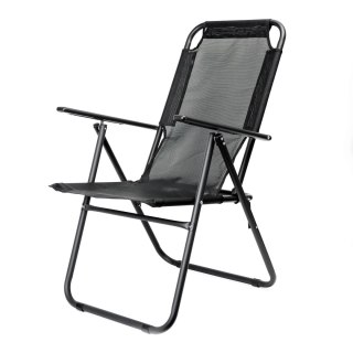 PLATINET CAMPING CHAIR 62X45X102 CM BLACK [46140]