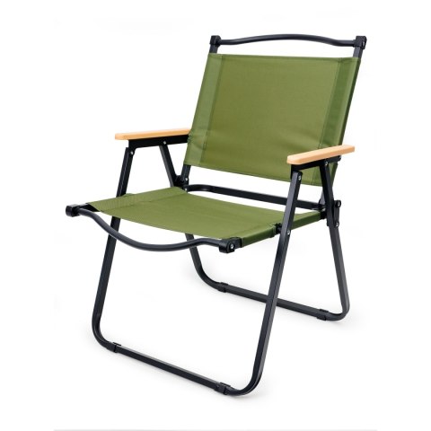 PLATINET CAMPING CHAIR 75X47X39 CM GREEN 45145