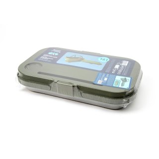 PLATINET CAMPING PICNIC BASKET 47X29X23,5 CM, 16L, FOLDING, WITH 2 IN 1 LID / TABLE GREEN [46139]