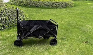 PLATINET CAMPING PICNIC WAGON CART WÓZEK 86X50X59 CM BLACK 46146