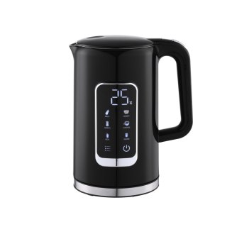 PLATINET CZAJNIK KETTLE LCD DISPLAY 1,7L 5 TEMPERATURE SETTINGS + 450ML TRAVEL MUG BLACK [45976]