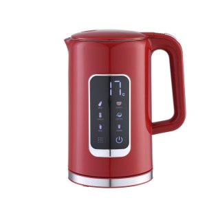 PLATINET CZAJNIK KETTLE LCD DISPLAY 1,7L 5 TEMPERATURE SETTINGS + 450ML TRAVEL MUG BURGUND RED [45979]
