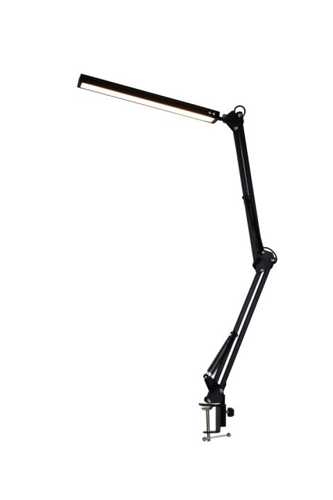 PLATINET DESK DRAWING LAMP LAMPA KREŚLARSKA FLEXY 10W, 1 HEAD, 80 LED, BASE+CLIP, BLACK [46004]