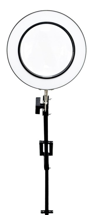 PLATINET DESK DRAWING LAMP LAMPA KREŚLARSKA MAGNIFY 10W, 1 HEAD, 48 LED, 3xMAGNIFYING LENS, BASE, WITH CHARGER, BLACK [46025]
