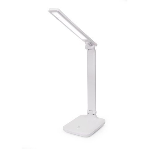 PLATINET DESK LAMP LAMPKA BIURKOWA LED REMUS 5W TOUCH SWITCH 3 BRIGHTNESS LEVEL WITH ADAPTER WHITE [46010]