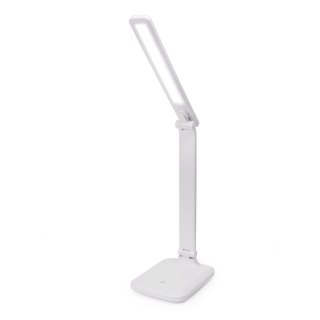 PLATINET DESK LAMP LAMPKA BIURKOWA LED REMUS 5W TOUCH SWITCH 3 BRIGHTNESS LEVEL WITH ADAPTER WHITE [46010]
